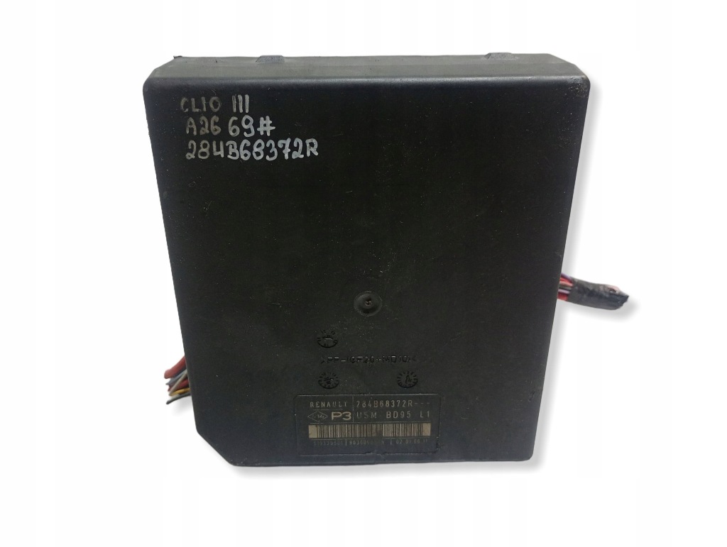 Коробка запобіжників модуль renault clio iii 284b68372r Ціна