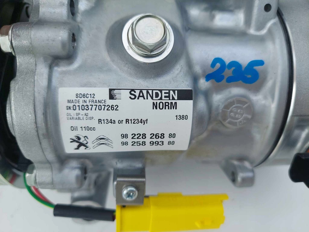 фото №5, 208 i 508 i ds3 компрессор компрессор кондиционера o 235