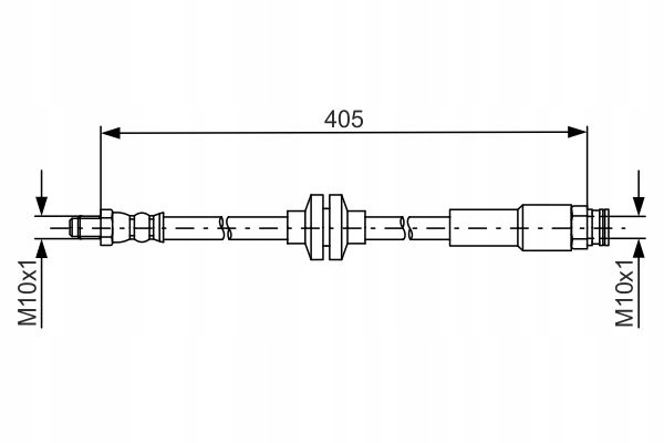 фото №2, Шланг ham. elast. jeep p. renegade 14- le/pr