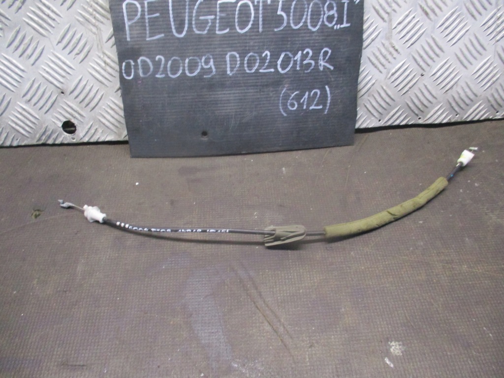 фото №1, Трос замка лівий перед peugeot 5008 i 09-13r
