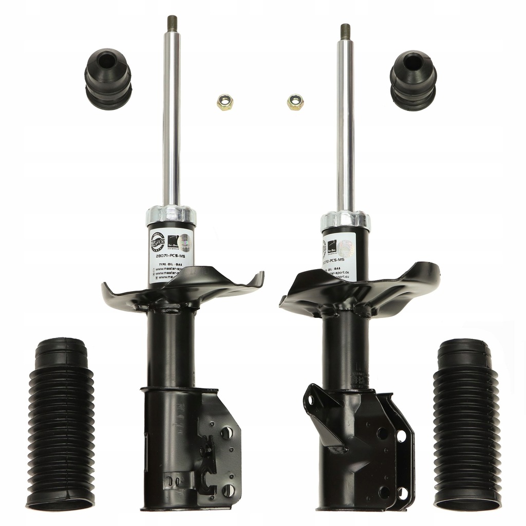 фото №1, 2 амортизаторы перед l+p mazda premacy cp