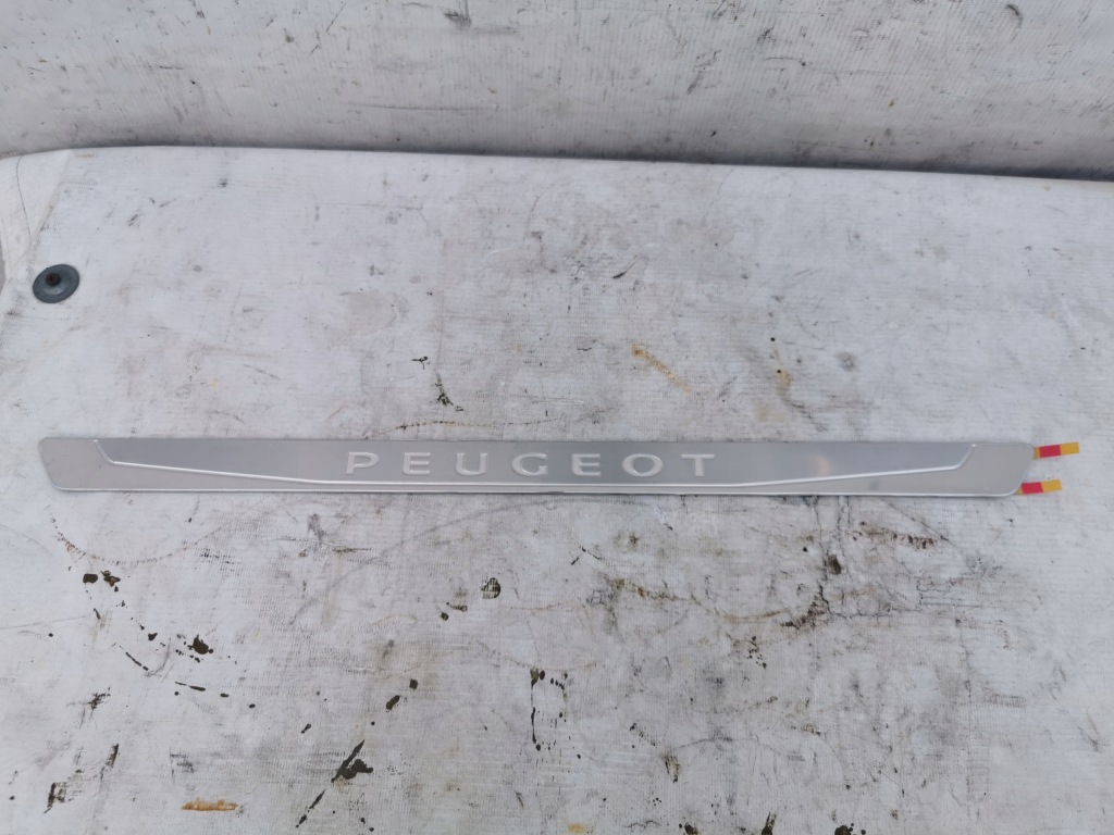 фото №1, Хром logo молдинг правый перед peugeot 508 ii