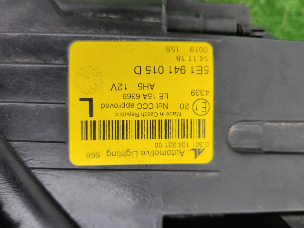 фото №5, Лампа передня ліва led skoda octavia 3 iii lift