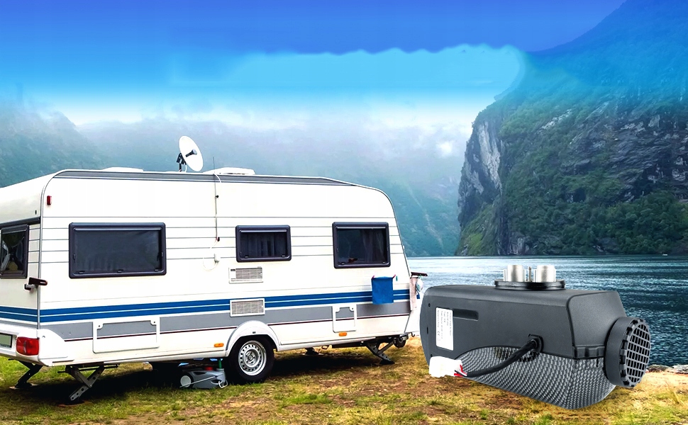 фото №13, Обогреватель стояночный отопитель 12v 8kw с пульт i дисплей lcd