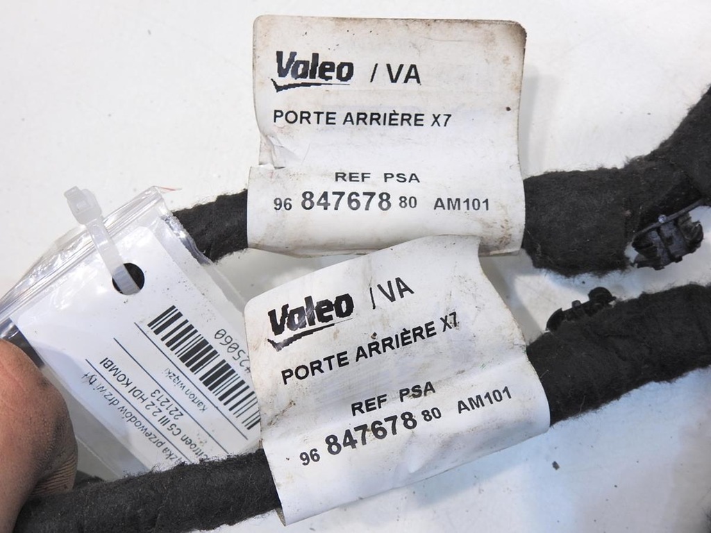 фото №7, Жгут электропроводка дверь задняя citroen c5 iii kombi