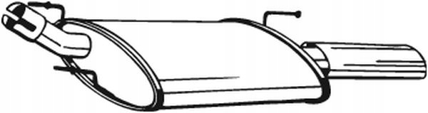 фото №2, Bosal 154-327 гаситель конечный