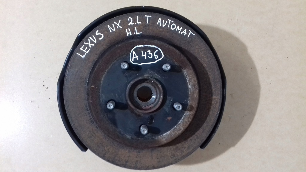 фото №1, Lexus nx поворотный кулак ступица задняя левая 2,0 t aut