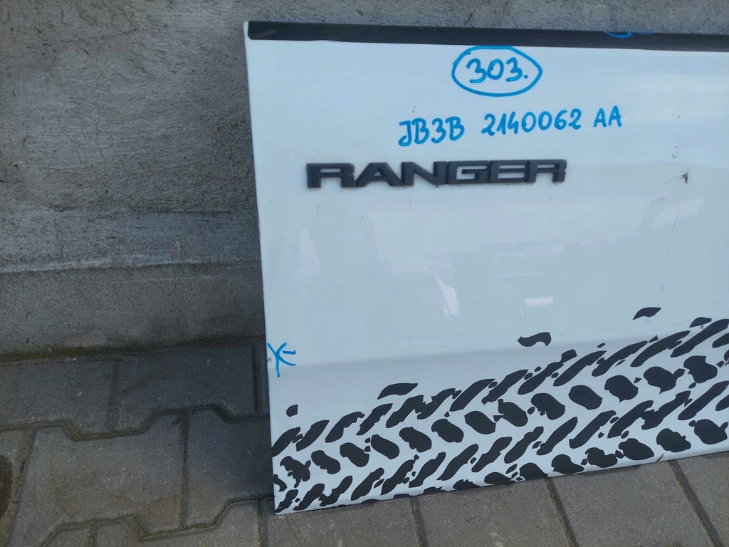 фото №2, Ford ranger 11- крышка багажника задняя задняя борт