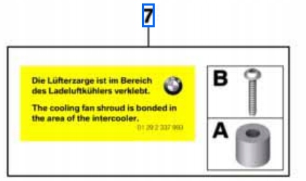 фото №1, 17512337930 втулки dystansowe болти табличка bmw m performance