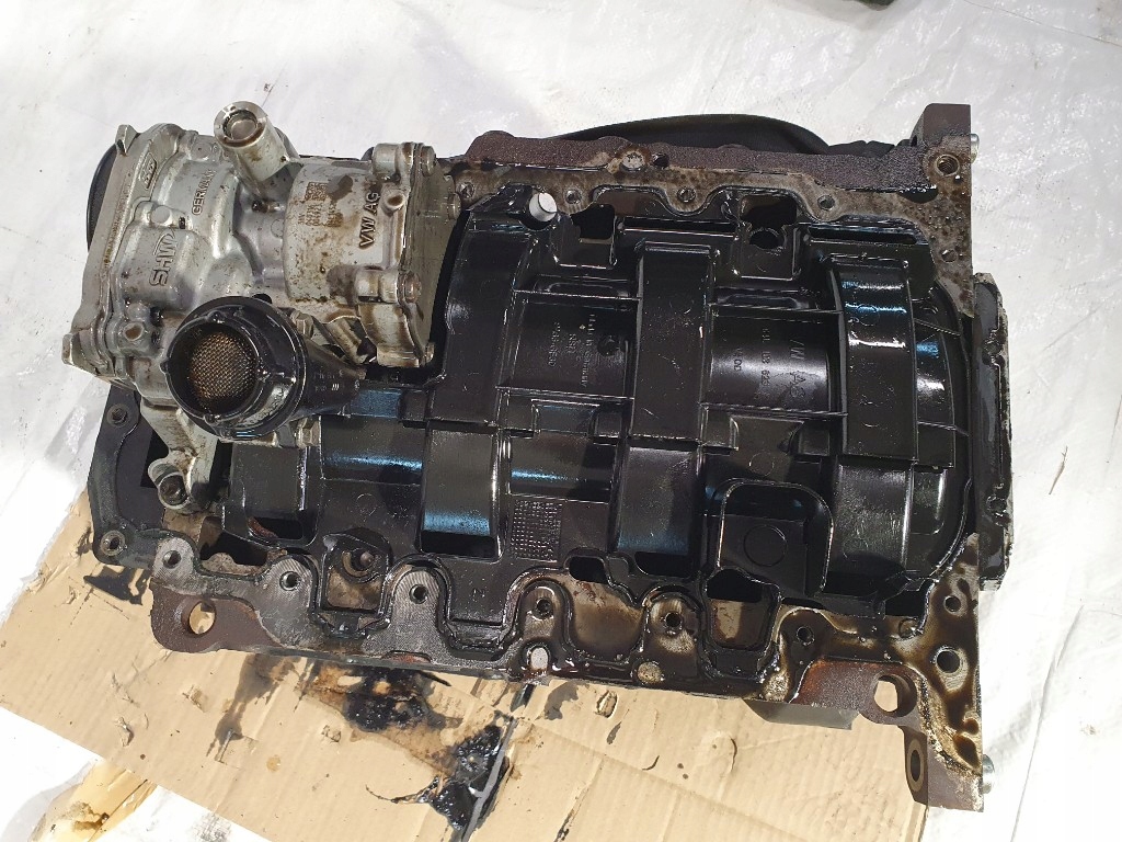 фото №10, Audi a4 a5 a6 lift 2017r 2.0tdi deu двигун блок wał kompletny насос оливи