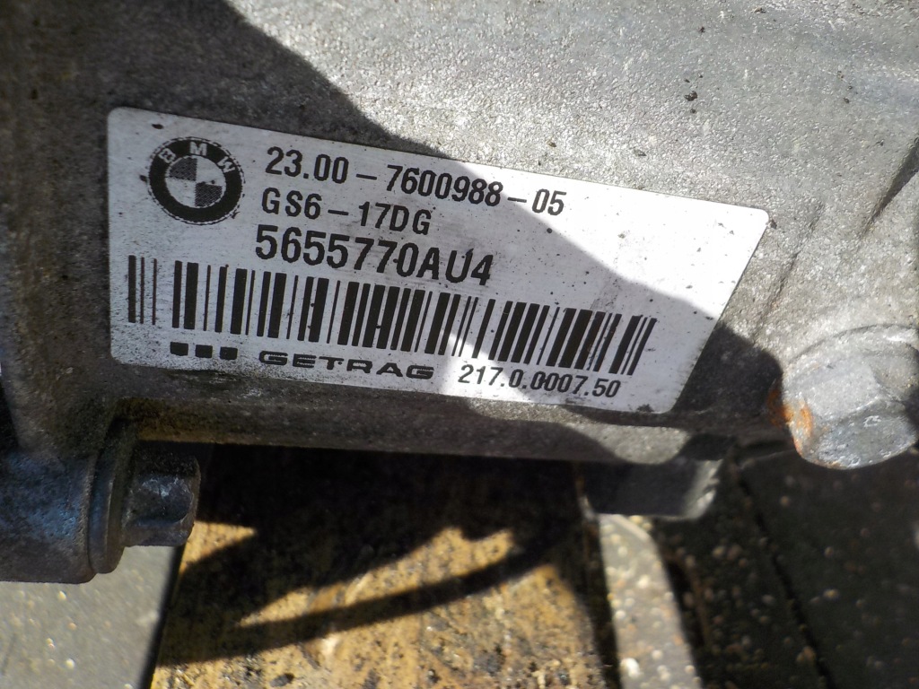 Bmw f30 12r 316d 2.0d 116km коробка передач передач механическая коробка передач 7600988 Киев