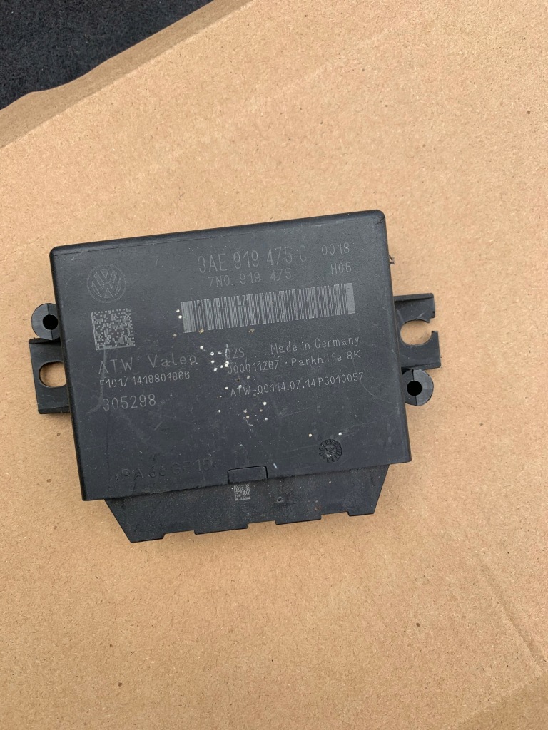 фото №1, Модуль pdc vw seat 3ae919475c парктронік