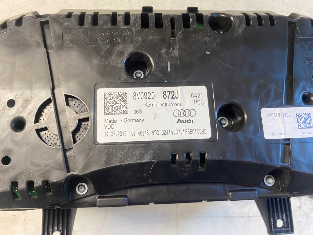 фото №14, Audi a3 8v счетчик приборы 8v0920872j