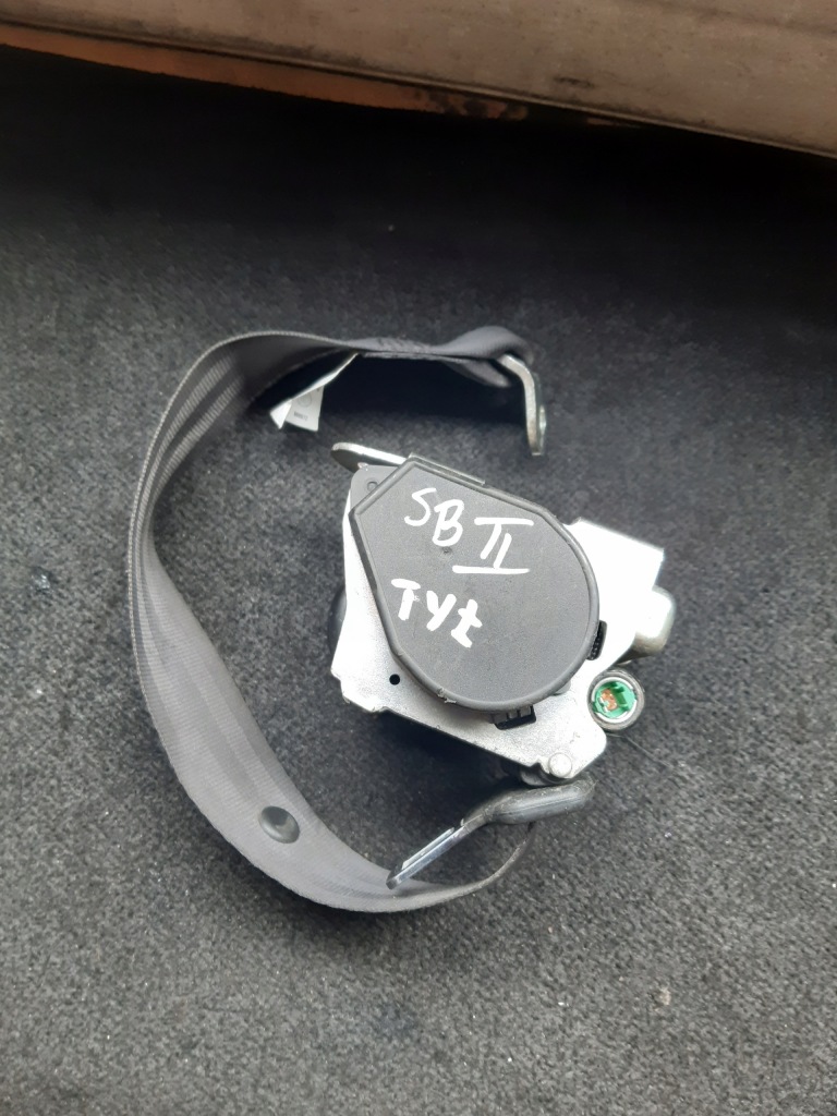 фото №3, Pas безпеки правий задня skoda superb ii