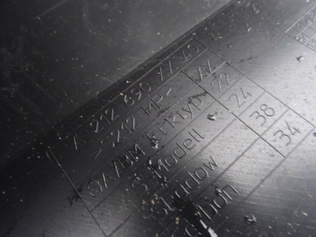 фото №4, Порог правый молдинг mercedes w212 amg набор lift