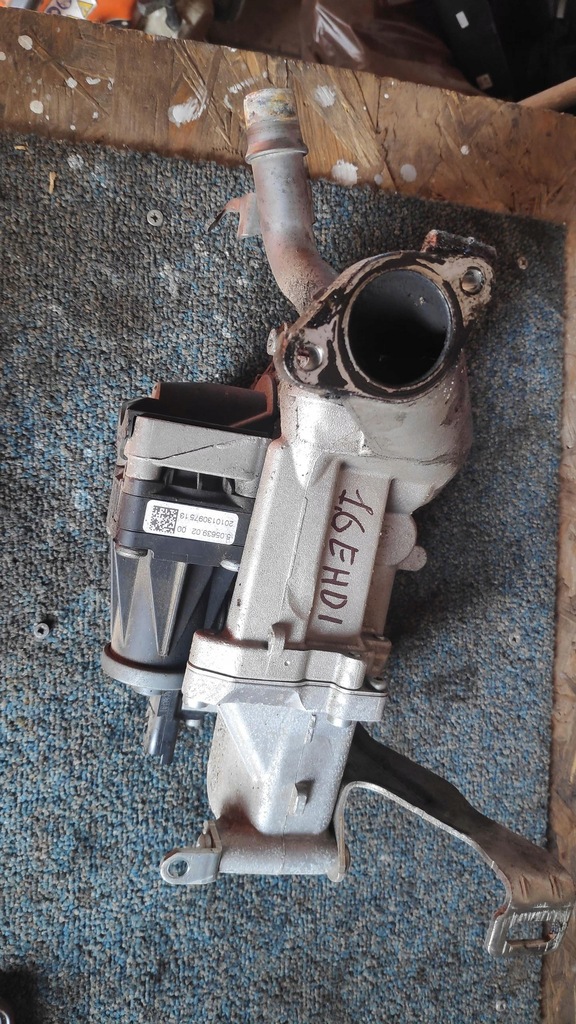 фото №1, Радиатор выхлопных газов egr peugeot 308 9671187780