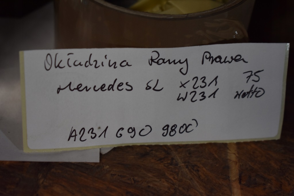 Ідеальна накладка рами правий mercedes sl w231 r231 1 Оригінал