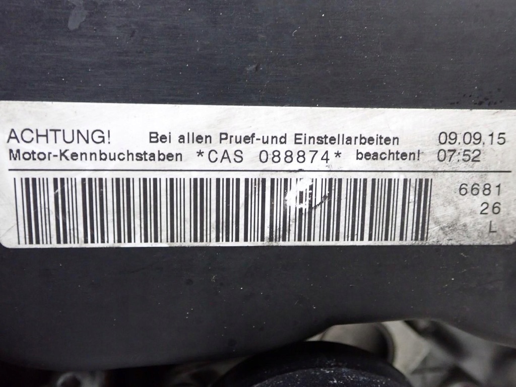 фото №9, Двигатель cas audi q7 4l vw touareg i 7l 3.0 v6 tdi 240km 70 tyś! lift 10r fv