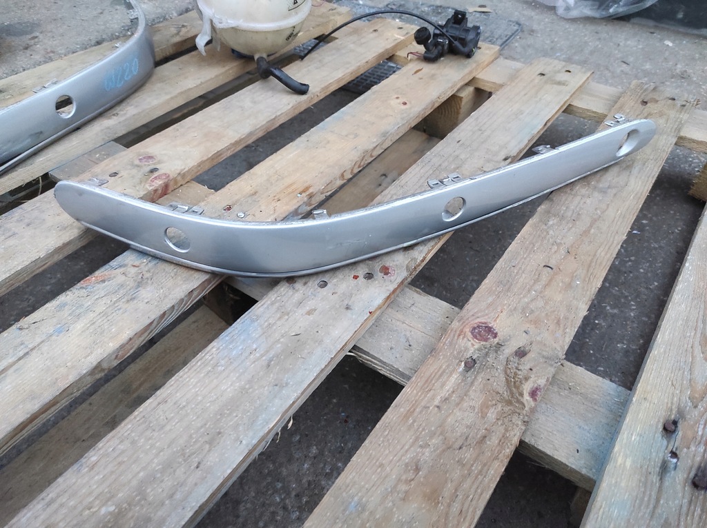 фото №6, Mercedes s klasa w220 молдинг бампера правий перед