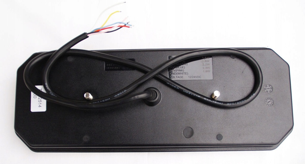 фото №13, Лампа задняя комбинированная led динамический 5 функций набор 2szt лампа 12/24v neon