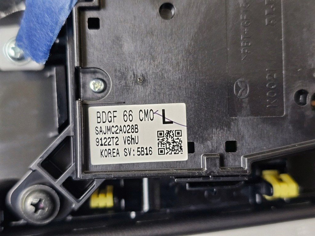 фото №16, Защита dekor переключатель переключения передач туннель чехол mazda 3 iv bp