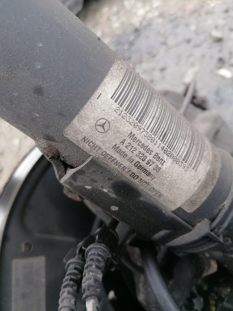 фото №7, Mercedes w212 поворотный кулак амортизатор перед рычаг