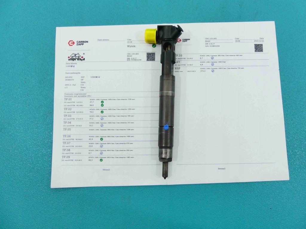 фото №1, Test форсунка mercedes glk x204 2.2 cdi