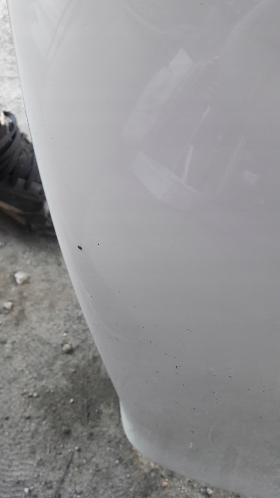 Skoda fabia i бампер задняя kombi белый Доставка