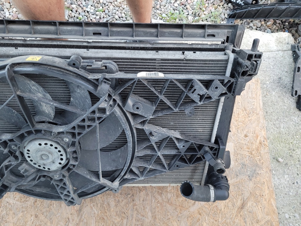 фото №6, Радиатор вентилятор интеркулер fiat doblo ii 1.6 2.0