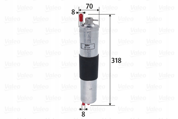 Valeo фильтр топлива bmw 3 Цена