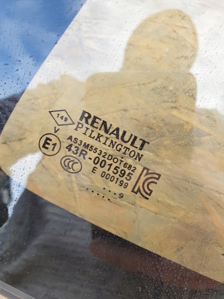 фото №5, Renault captur стекло кузовная задняя 19r