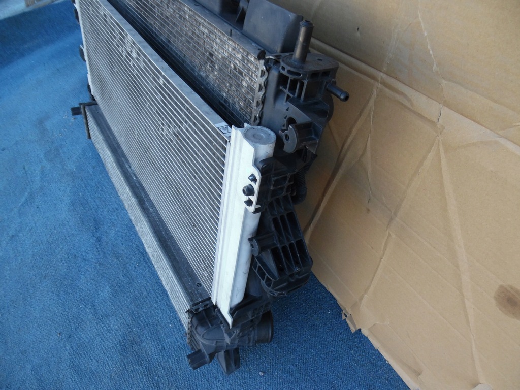 фото №6, Ducato 2.3 14- набор радиатор вентиляторы комплект