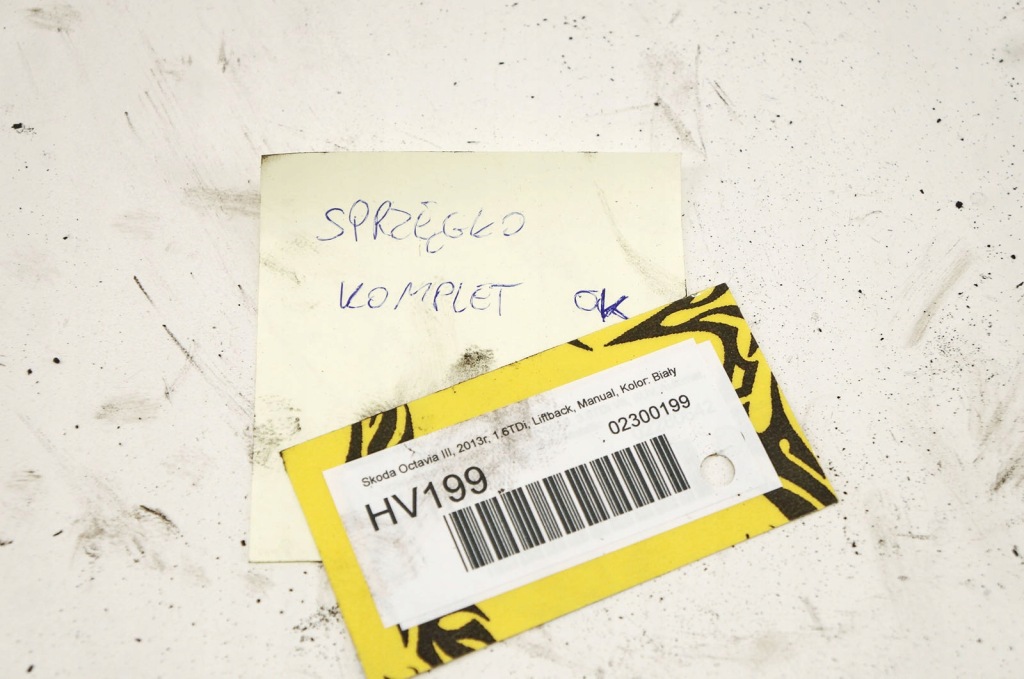 фото №13, Hv199 skoda octavia iii 1.6tdi зчеплення маховик з двома масами kpl