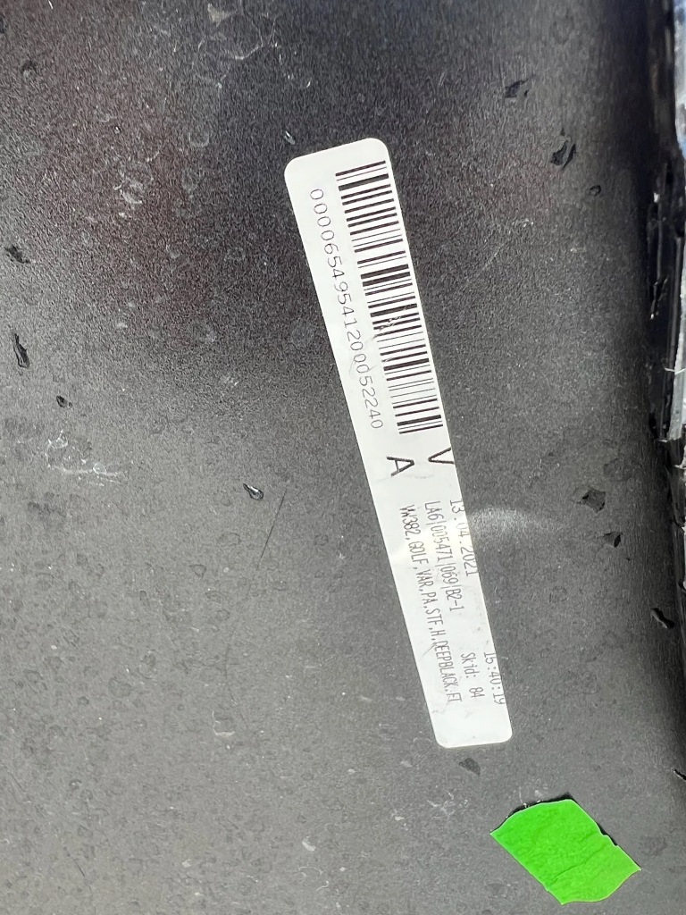 фото №11, Vw golf viii 8 kombi 5h 5h9 бампер задний задняя 6 pdc