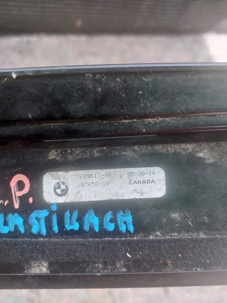 фото №3, Молдинг стойка дверь перед левый bmw f15 197658-10