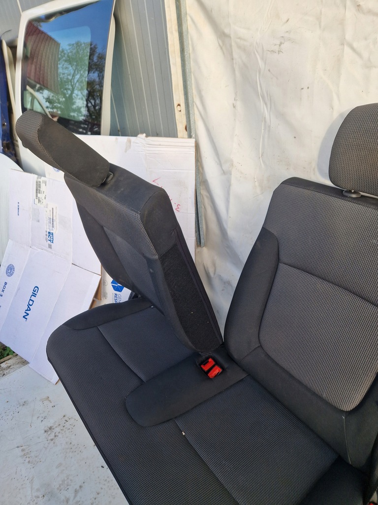 фото №16, Talento vivaro trafic b nv300 сидіння сидіння заднє сидіння kpl 1+2+3