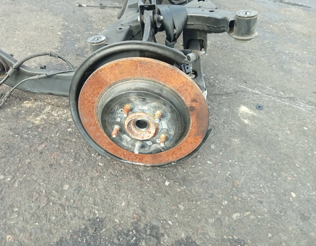 фото №5, Балка задняя подвеска подрамник kia sportage iv