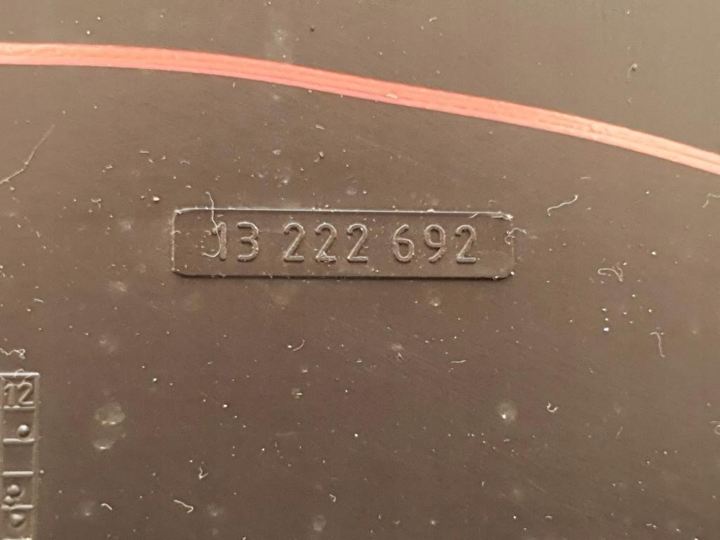 фото №7, Захист накладка кришки задня opel meriva a