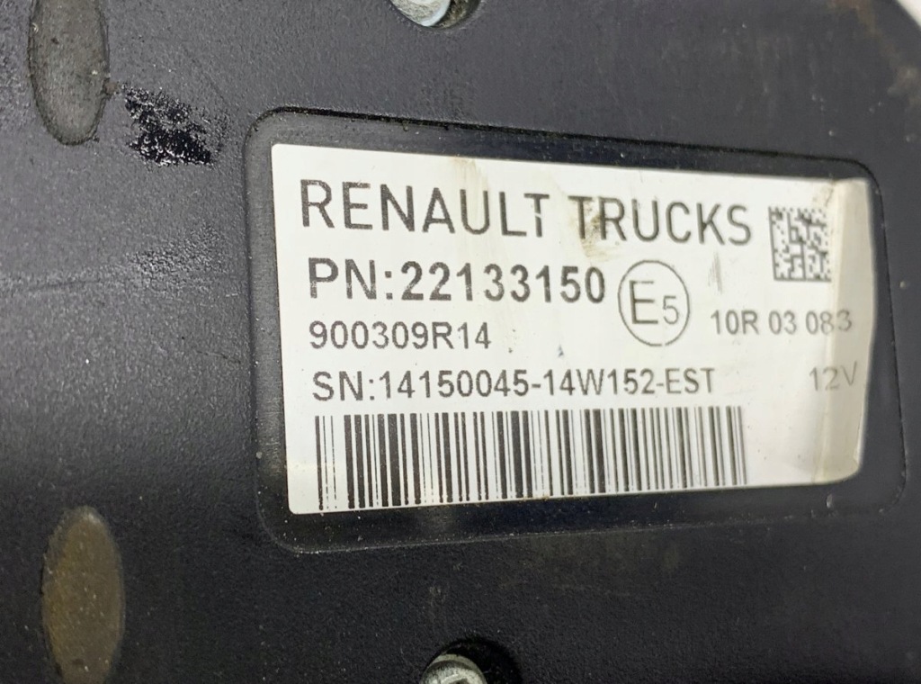 Купить 22133150 renault trucks модуль управляющий нагреватель mokrej