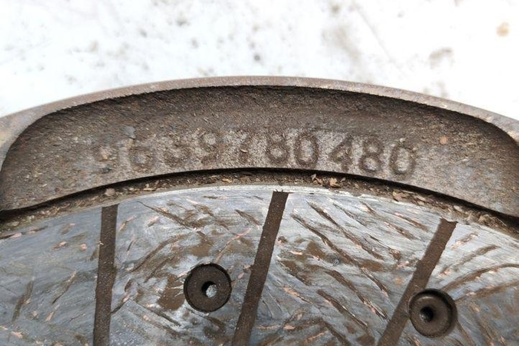 фото №9, Комплект зчеплення citroën berlingo mf 9639780480 1.6l дизель 55kw 2005