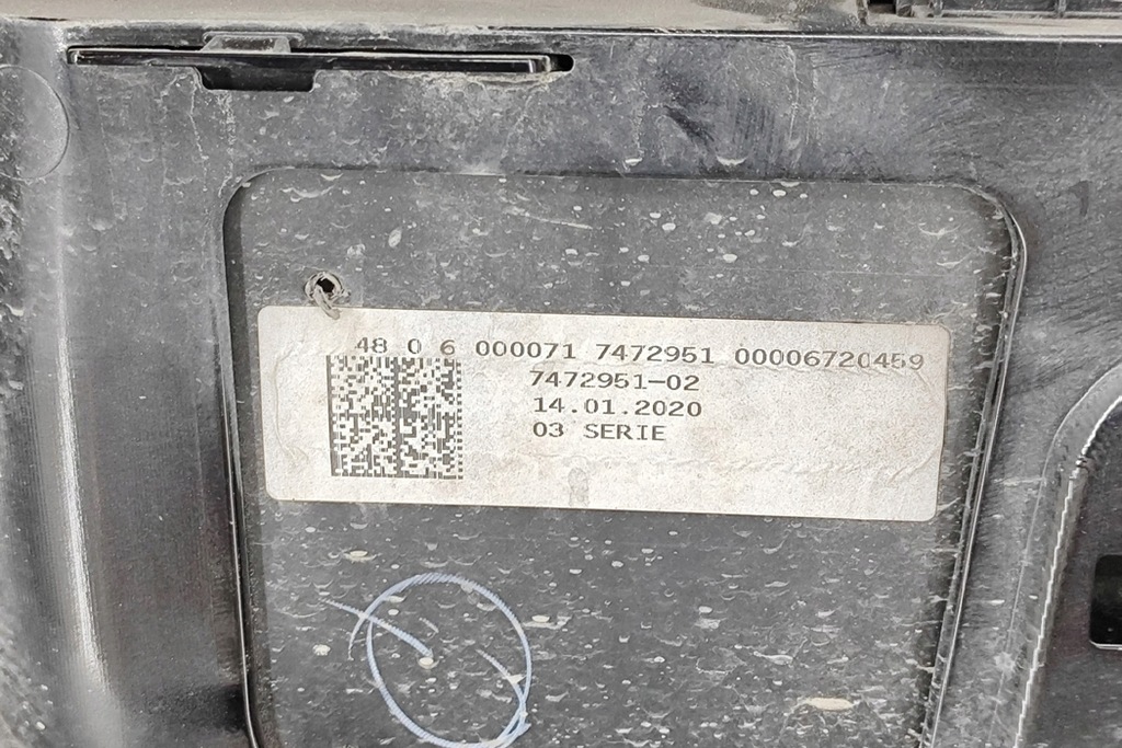 фото №8, Bmw i3 i01 електричний задній бампер 7472951 2020 c2w рідина black accent