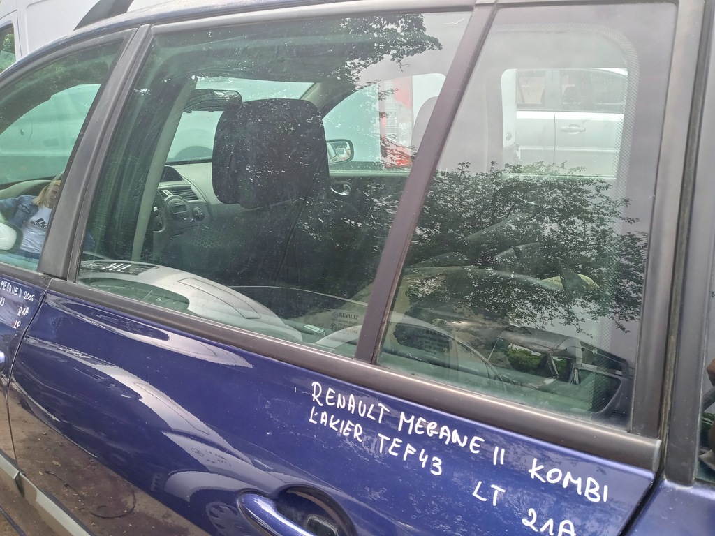 фото №9, Renault megane ii дверь левый задняя левая задние tef43