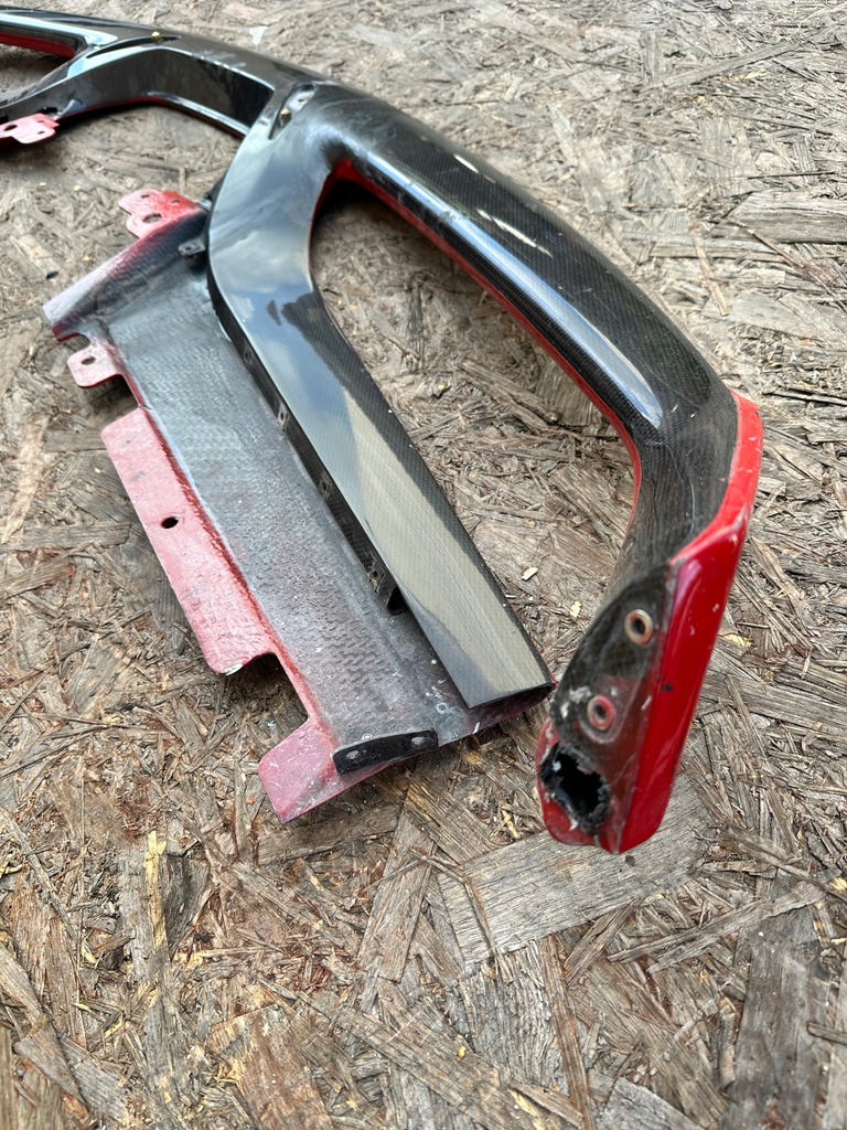 фото №11, Ferrari 488 gtb спойлер бампера передний карбон