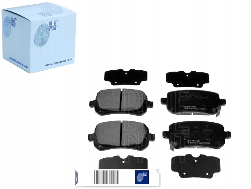 фото №1, Blue print тормозные колодки тормозные задняя chrysler voyager v