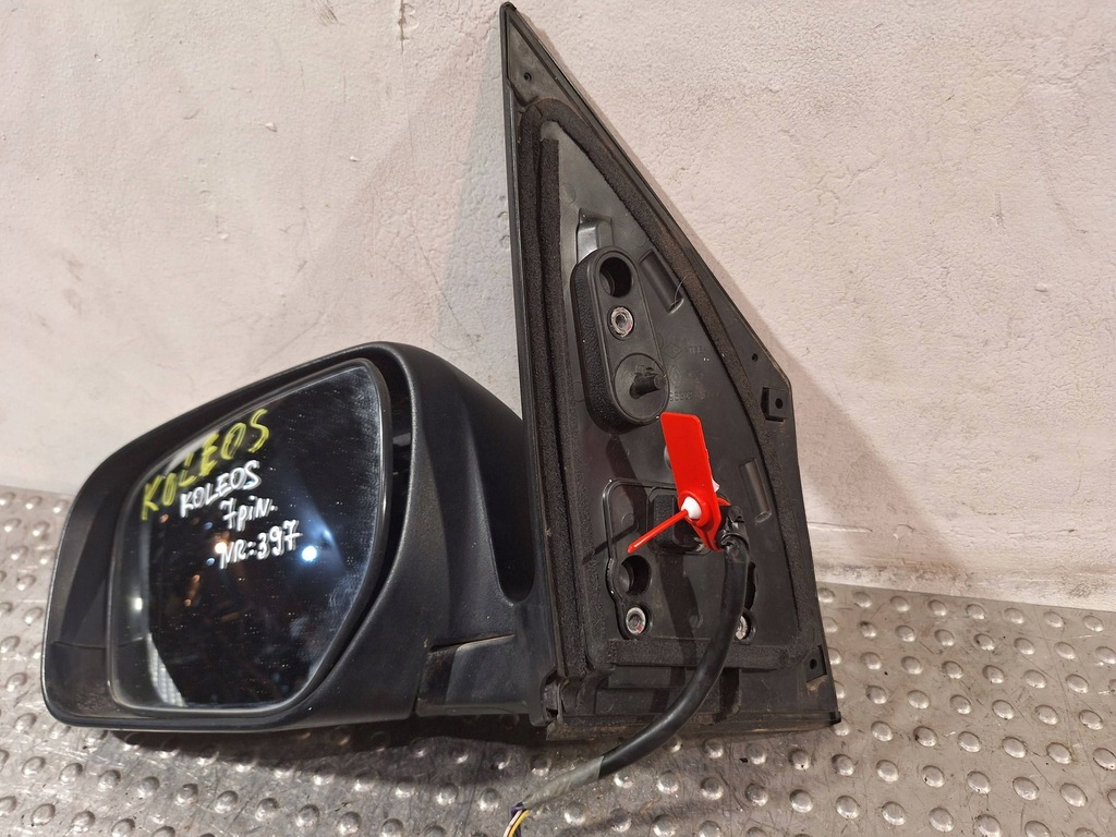 фото №3, Дзеркало зовнішнє ліва 7 pin renault koleos i 08-