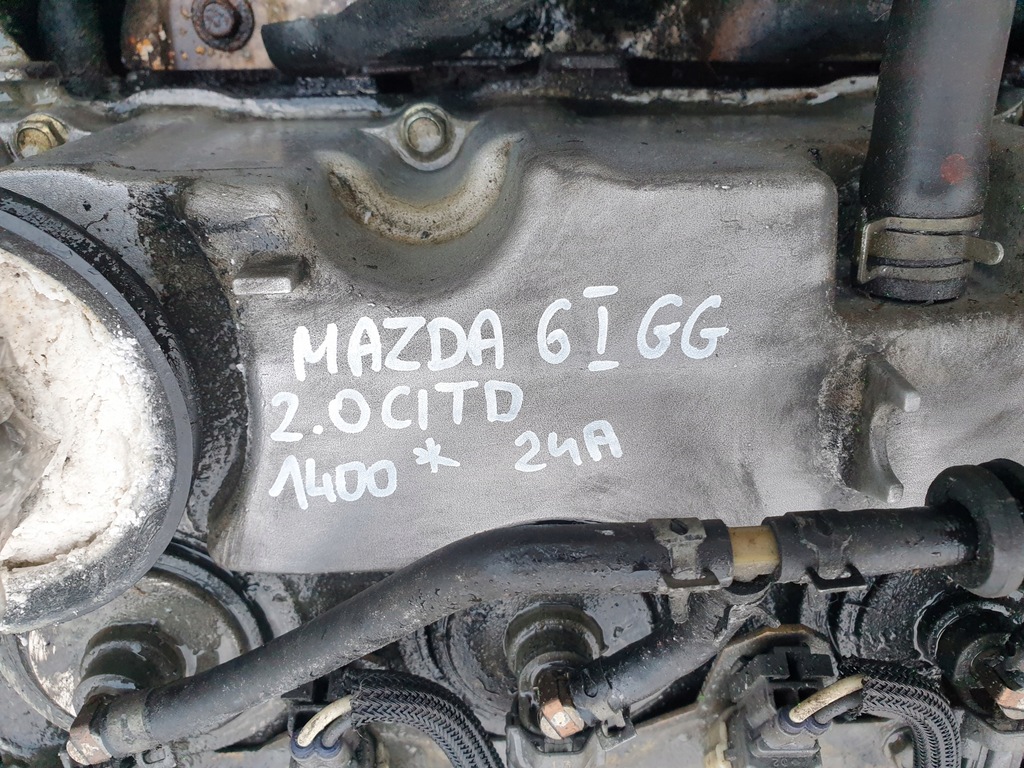 фото №8, Двигатель блок двигателя mazda 6 i gg 2.0 citd