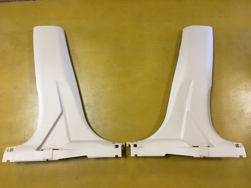 фото №1, Права захист оббивка стійка b nissan x-trail t32