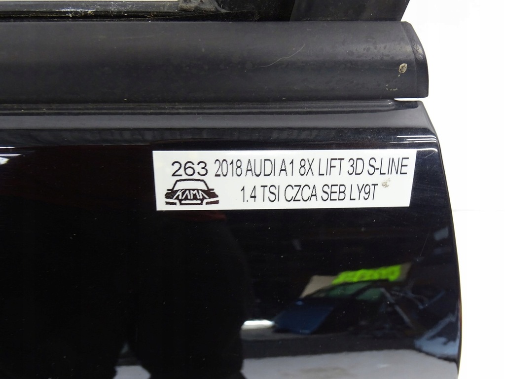 фото №14, Дверь левая левый перед audi a1 8x lift 3d hb ly9t