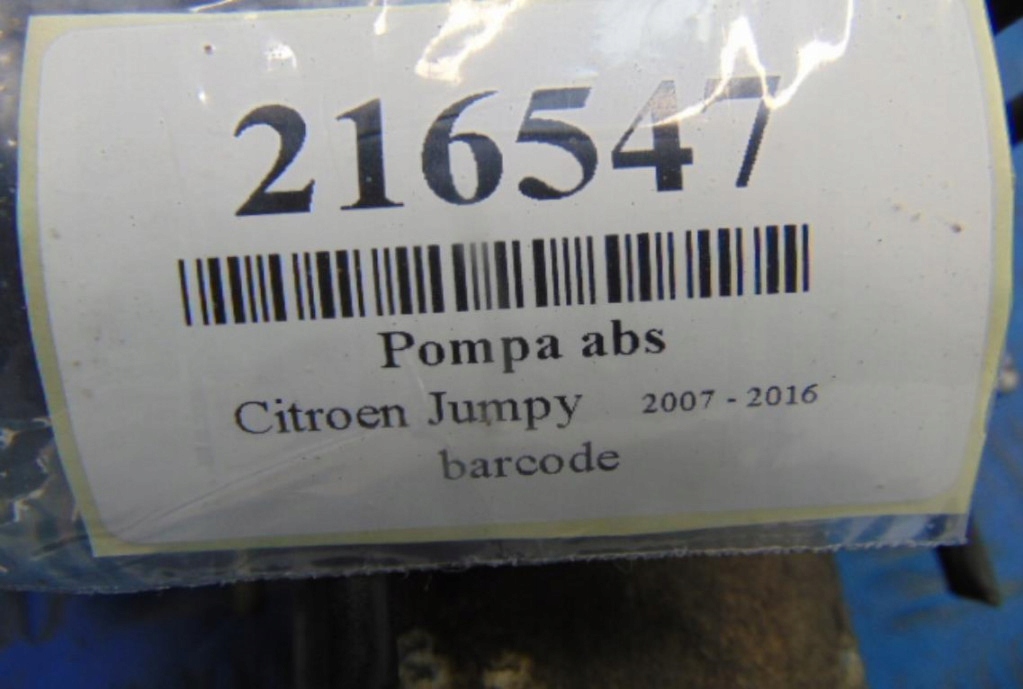 фото №9, Citroen jumpy ii насос abs 1401082980