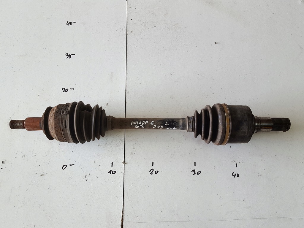 фото №1, Mazda 6 iii gj 12- 2.2 d приводной вал левая перед механическая коробка передач